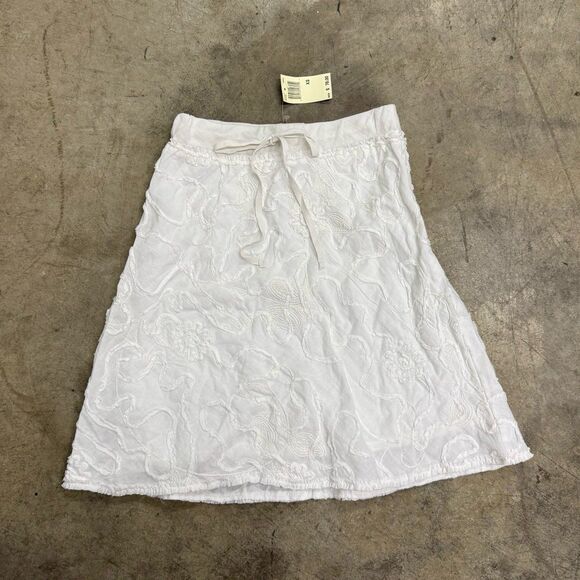 NWT Vintage Max studio textured floral skirt - Picture 1 of 4